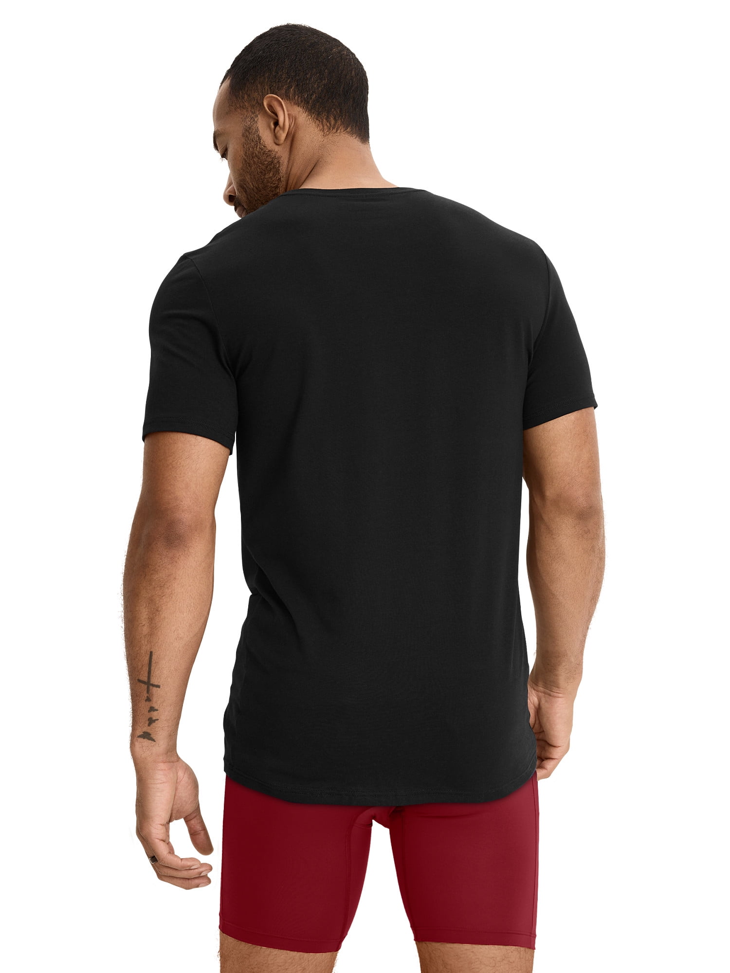 Jockey Essentials Cotton Stretch Crew Neck Undershirt - 3 Pack