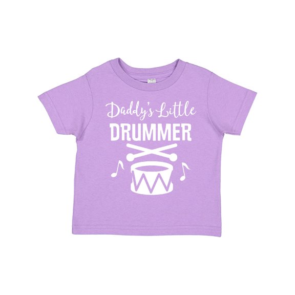 Inktastic Daddys Little Drummer Childs Music Gift Boys or Girls Toddler T-Shirt