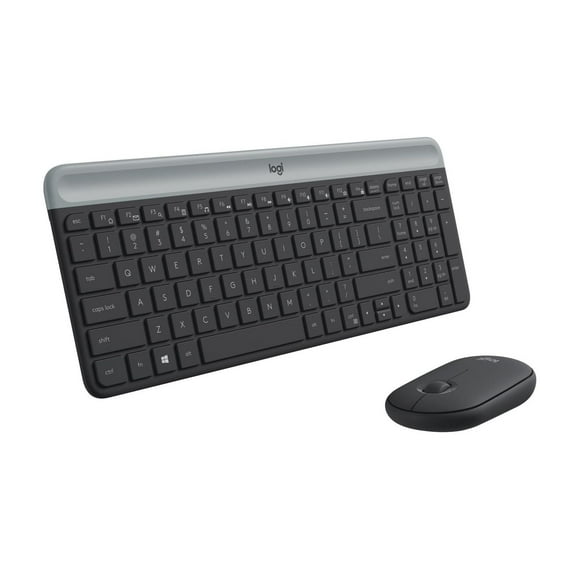 Logitech MK470 Slim Wireless Keyboard and Mouse Combo - Modern Compact Layout