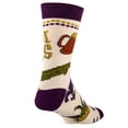 thumbnail image 4 of OoohYeah Men's Funny Novelty Crew Socks, Mardi Party, Shoe Size 8-13, 4 of 5