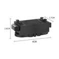 thumbnail image 7 of Camera Magnetic Quick Release Base Stand Adapter Mount for insta360 X5 Camera Aluminum Alloy Camera 2-Prong and 1/4 Thread Expansion Fixed Holder Bracket, 7 of 7