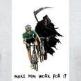 thumbnail image 3 of CafePress - Grim Reaper Chasing Cyclist Light T Shirt - Men's Classic Graphic T-Shirt, 3 of 4