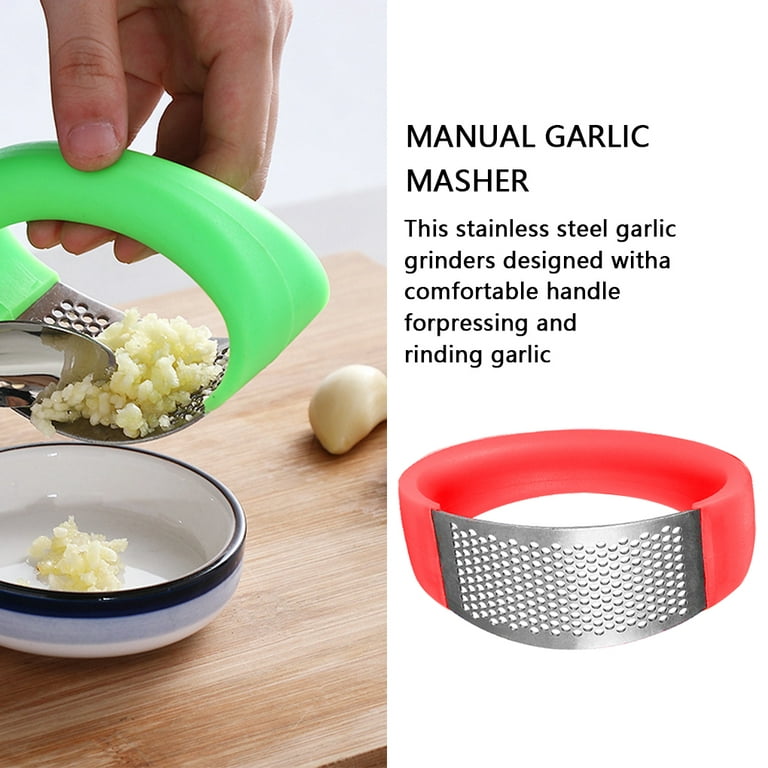 Steel Masher Hand Held Garlic Press Garlic Mincer Kitchen Accessories  Crusher