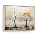 thumbnail image 2 of Designart "Majestic Baobab In Earth Tones I" Tree Baobab Floater Framed Canvas Art Print, 2 of 5