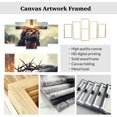 thumbnail image 5 of ZHONGYUTONG 5 Piece Christian Wall Art Jesus Pictures Set of 5 for Christ Church Dining Living Room Home Decor Cross Painting Canvas God Poster Prints Framed (8x14inx2pcs 8x18inx2pcs 8x22inx1pcs), 5 of 5