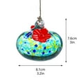 thumbnail image 3 of Water Feeders Bird Feeders Are Small For A Hummingbird Of Hand-blown Glass Ornaments Pendants Outdoor With Two Power Ports Garden Patio And Decoration Window, 3 of 9
