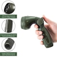 thumbnail image 3 of Vego Garden Hose Nozzle 9 Spray Patterns, Metal, Thumb Control, on/off Valve, High Pressure Heavy Duty Water Hose Spray Nozzle-Seaweed Green, 3 of 8