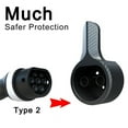 thumbnail image 4 of Soporte para cargador EV, funda de conector de pared portátil, organizador de cables para coche eléctrico para base de boquilla de carga tipo 2, 4 of 7