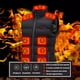 thumbnail image 5 of Chaleco calefactable de 17 zonas para hombre y mujer, unisex, de invierno, con calefacción por USB y 3 zonas de calefacción., 5 of 9