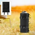 thumbnail image 2 of koolsoo Fuel Bottle Holder Propane Tank Pockets Feature Heavy Cylinder Holder Tank Cover Rigg Saddlebags Fuel Bottle for Trails Black, 2 of 8