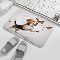 thumbnail image 3 of Beagle Dog Bathroom Rug Animal Bath Mat, Non-Slip Soft Shower Rug Microfiber Cute Bath Rug , Water Absorbent Thick Shaggy Floor Mats for Bedroom, Kitchen, Home Decor 20"x32", 3 of 8