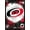 Black Framed Version, variant on NHL Carolina Hurricanes - Maximalist Logo 23 Wall Poster with Push Pins, 22.375" x 34"