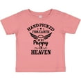 thumbnail image 3 of Inktastic Handpicked for Earth by My Pappy in Heaven with Angel Wings Boys or Girls Baby T-Shirt, 3 of 5