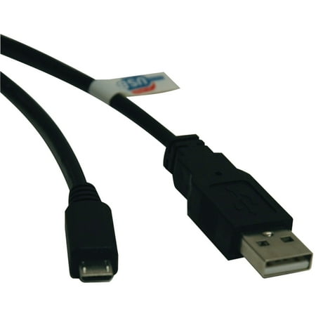UPC: 0037332147974 | Tripp Lite U050-003 2.0 Hi-speed A-male To Micro B-male Cable (3ft)