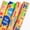 Colorful Birthday Kraft Paper-4 Rolls, variant on HOMERAL Kraft Baby Shower Wrapping Paper, Recyclable Sunshine, Cloud & Heart Design Baby Gift Wrap Paper for Children Birthday, Party, Holiday, Gift Wrapping Paper,Mini Roll (17in x 33Ft,46.8sq.ft)