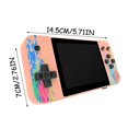 thumbnail image 2 of Amzcrzy Electrónica para hombres Organizador de electrónica Cámara digital Consola de juegos portátil con pantalla horizontal, estilo arcade retro nostálgico, doble juego 800 en uno. Accesorios para, 2 of 2