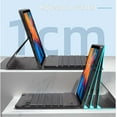 thumbnail image 5 of JINRAN Keyboard Case for Lenovo Tab P11 Pro Gen 2 / Pad Pro 2022 11.2 inch, 7 Color Backlight Bluetooth Keyboard with Mouse, Slim Thin Folio Leather Protective Book Cover, 5 of 6