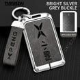 thumbnail image 2 of Zinc alloy+leather Key Case Protective Shell Car Accessories For Xpeng Xiaopeng Card Key Case P7 G6 G9 G3i P5 G3, 2 of 17