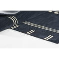 thumbnail image 7 of Momeni Simba Hand Tufted Wool Geometric Navy Area Rug 5' X 8', 7 of 7