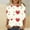 Multicolor#2, variant on Viikei Women's Long Sleeve Tops,Ladies' Valentine's Day Casual Printed Round Neck Three Quarter Sleeve 3/4 Sleeve T-shirt Loose Top Multicolor M