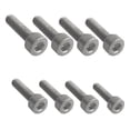 thumbnail image 4 of 10 Uds Durable M3/ titanio DIN912 hexagonal tornillo de cabeza Allen tornillo x8mm Zulema Tornillos de titanio, 4 of 6