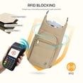 thumbnail image 3 of Bolso Portabotellas de Agua Telena RFID Cruzado Caqui, 3 of 8