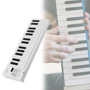 BIBABLYKE 61 Key Foldable Electronic Piano Portable Piano Keyboard Digital Music Electronic Keyboard Musical Instrument Enduring