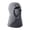 Grey, variant on Hats Bomber Hat Winter Ski Windproof Thermal 2 In 1 Hood And Neck Warmer For Cold Weather For Men And Women Skiing Snowboarding Cycling Sports