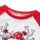 thumbnail image 4 of Disfraz Premium Conjunto de pijama familiar de 2 piezas con cintura elástica, traje diario con estampado de ciervos (bebé-12-18 meses) Kuymtek Rojo T 12/18 M Única para Unisex, 4 of 8