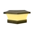 thumbnail image 1 of Lámpara De Valla Con Energía Solar Led Luz De Paisaje Lámpara De Columna Decorativa Lámpara De Decoración De Luz De Calle Compacta Ip65 A Prueba De Agua Para Jardín Porche Pasarela Aleros Guardurnaity HA026746-02, 1 of 7