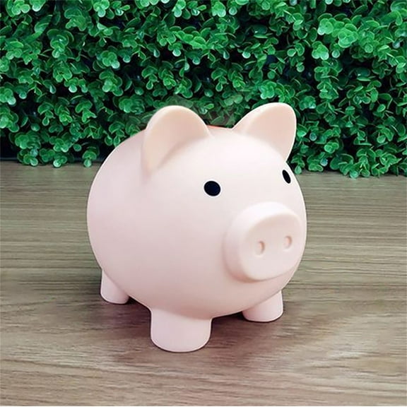 Kayannuo Christmas -Unbreakable Kids -Piggy Bank For Little Boys Girls Childrens Safe Pig Saving