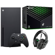 2020 New Xbox Console - 1TB SSD Black X Version with RIG 500 PRO HX 3D Audio Gaming Headset