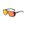 Orange, variant on Retro Round Sunglasses for Adults, UV400 Protection, PC Lenses, Frame Glasses, Non-Polarized, Classic Style