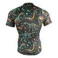 thumbnail image 4 of joogoo Cartoon Dinosaur Pattern Men's Cycling Jerseys Mountain Bike Short Sleeve Tops L, 4 of 7