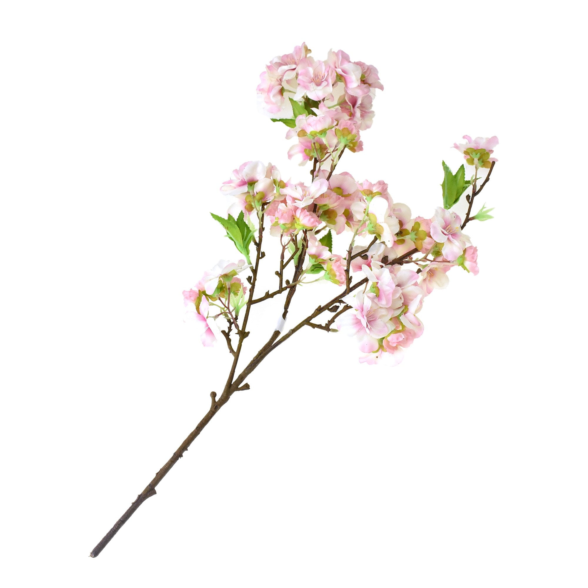 Artificial Cherry Blossom Floral Spray Pick, 19-Inch, Pink - Walmart.com