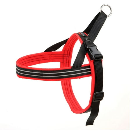 UPC: 0816642010952 | ComfortFlex American Made Fully Padded Reflective No Pull Dog Harness  Red  XLarge