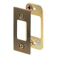 thumbnail image 1 of Prime Line Products E2480 High Security Deadbolt Strike  Antique Brass - 3 in., 1 of 1