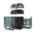 thumbnail image 5 of Dteck Shockproof Case for AirPods 2 & 1, Compatible Wireless Charging, Hybrid Rugged Full Body Hard Shell Case with Metal Keychain, Front LED Visible, Green, 5 of 7