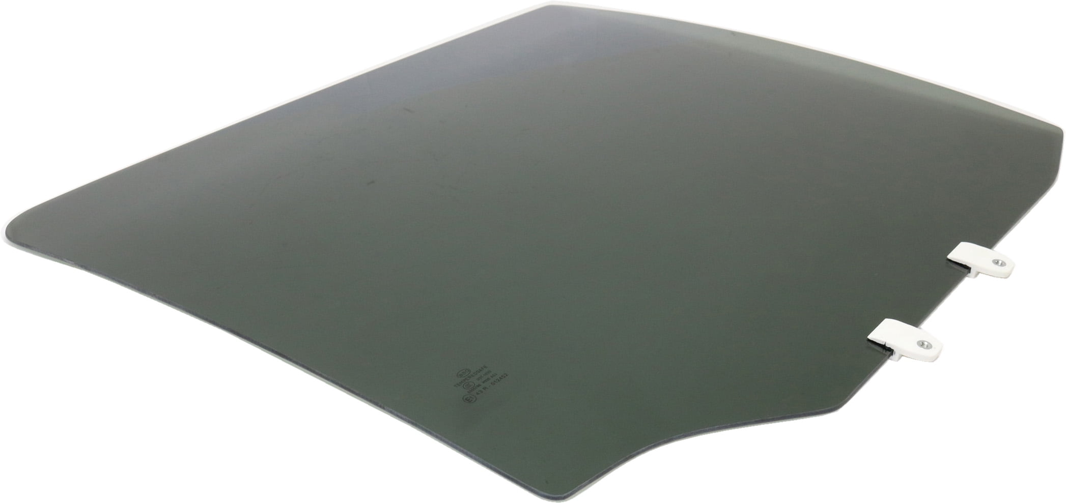 Door Glass Compatible with 2004-2015 Nissan Titan Rear, Left Driver Gray Tint Privacy FD22216 YPYN