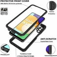 thumbnail image 3 of For Samsung Galaxy A32 5G Case Waterproof Full Body Shockproof Protective Cover Built-in Screen Protector, 3 of 7
