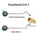 thumbnail image 5 of Undercarriage Cleaner,Wand  16 Inch Pressure Psi Car Cleaner With 4 Nozzles Sprayer With 4 Cleaner With 2 4000 Psi Car Nozzles 4000 Psi Car Cleaner With 1 Pc Wand Cleaner Sprayer With 2 Pcs Wand, 5 of 5
