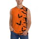 thumbnail image 1 of Balery Halloween Bats Camisetas sin mangas para hombre, absorbe la humedad y protege contra el mal olor.-Medium, 1 of 7