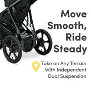 BOB Gear Wayfinder Jogging Stroller with Dual Suspension and Air-Filled Tires, Nightfall