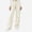 Khaki, variant on Women Pull On Denim Jeans High Wiast Wide Leg Baggy Pants Plus Size Stretchy Casual Trousers Light Blue Size 3XL