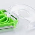 thumbnail image 4 of Cateissary 3 en 1 Trio Set Slicer Pelador de acero inoxidable Trituradora Cortador Multi Peel Rallador Accesorios de cocina Cocina y Comedor Verde Cateissary HA006448-01B, 4 of 6