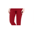 thumbnail image 2 of JM COLLECTION $49 Womens New Red Straight leg Casual Pants PP Petites B+B, 2 of 3