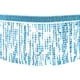 thumbnail image 1 of Uxcell Fleco de Lentejuelas de 10 Yardas de 6.3 Pulgadas de Ancho para Manualidades, Azul Lago, 1 of 6