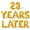 Gold, variant on Letter Balloons - 23 YEARS LATER 16" Inch Alphabet Letters Foil Mylar Balloon 23rd Birthday Party Banner (Gold)