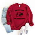 thumbnail image 2 of Yellowstone Fluffy Cows | Sweatshirt, 2 of 6