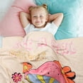 thumbnail image 3 of Mushroom Blanket for Girls, Just A Girl Who Loves Mushrooms Throw Blanket, Soft Kids Kawaii Blanket Mushroom Gifts for Birthday Christmas 40x50 inches, 3 of 6